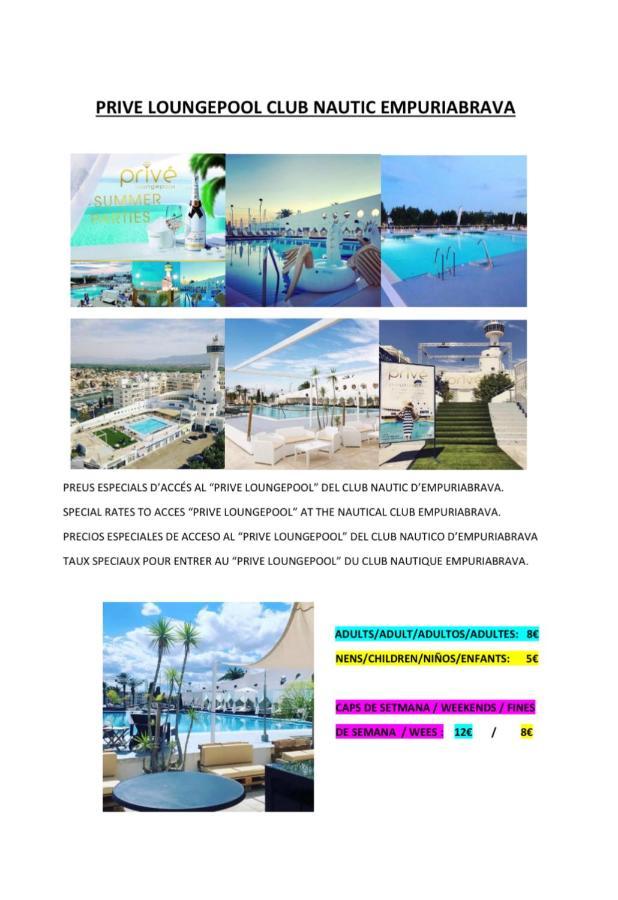 Empuria Beach D-Luxe Empuriabrava Luaran gambar
